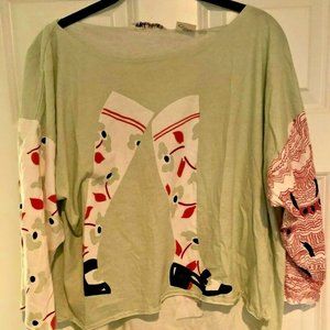 VOLLIBRACHT Vintage Designer Cotton T Shirt